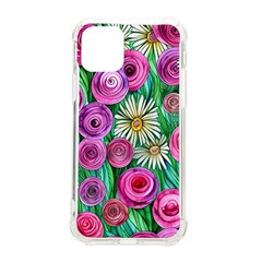 Tropical Flowers Pattern Iphone 11 Pro 5 8 Inch Tpu Uv Print Case by GardenOfOphir