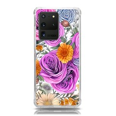 Country-chic Watercolor Flowers Samsung Galaxy S20 Ultra 6 9 Inch Tpu Uv Case by GardenOfOphir