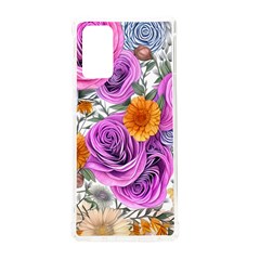 Country-chic Watercolor Flowers Samsung Galaxy Note 20 Tpu Uv Case by GardenOfOphir