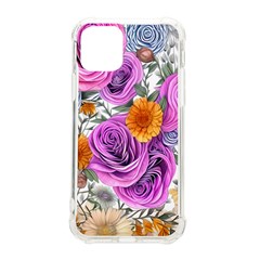 Country-chic Watercolor Flowers Iphone 11 Pro 5 8 Inch Tpu Uv Print Case by GardenOfOphir