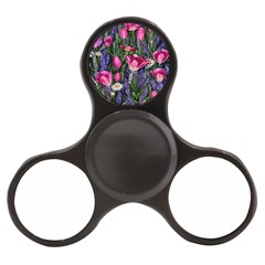 Cheerful Watercolor Flowers Finger Spinner by GardenOfOphir