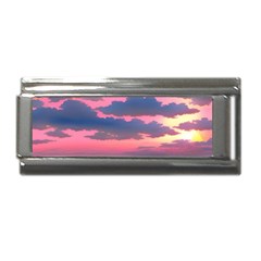 Sunset Over The Beach Superlink Italian Charm (9mm)