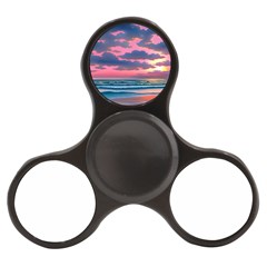 Sunset Over The Beach Finger Spinner by GardenOfOphir