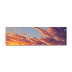 Summer Sunset Over Beach Sticker Bumper (100 Pack) by GardenOfOphir