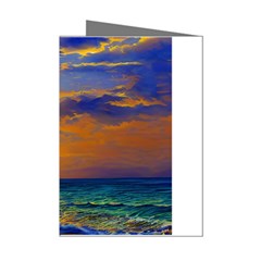 Nature Sunset Mini Greeting Cards (pkg Of 8) by GardenOfOphir