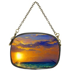 Nature Sunset Chain Purse (one Side) by GardenOfOphir