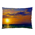 Nature Sunset Pillow Case (Two Sides) Back