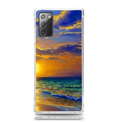 Nature Sunset Samsung Galaxy Note 20 Tpu Uv Case by GardenOfOphir