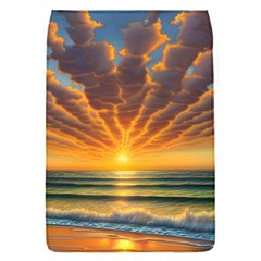 Waves At Sunset Removable Flap Cover (s) by GardenOfOphir