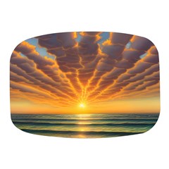 Waves At Sunset Mini Square Pill Box by GardenOfOphir