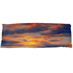 Serene Sunset Over Beach Body Pillow Case Dakimakura (two Sides) by GardenOfOphir