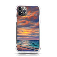 Serene Sunset Over Beach Iphone 11 Pro 5 8 Inch Tpu Uv Print Case