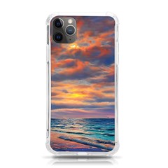 Serene Sunset Over Beach Iphone 11 Pro Max 6 5 Inch Tpu Uv Print Case