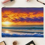 Summer Sunset Over The Ocean Cosmetic Bag (XXXL) Front