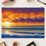 Summer Sunset Over The Ocean Cosmetic Bag (XXXL) Back