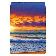 Summer Sunset Over The Ocean Removable Flap Cover (s) by GardenOfOphir