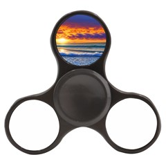 Summer Sunset Over The Ocean Finger Spinner by GardenOfOphir