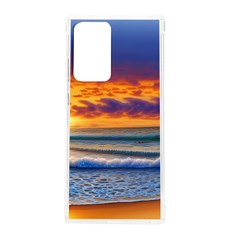 Summer Sunset Over The Ocean Samsung Galaxy Note 20 Ultra Tpu Uv Case by GardenOfOphir