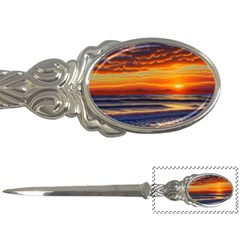 Nature s Sunset Over Beach Letter Opener by GardenOfOphir