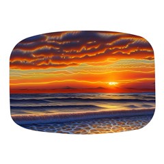 Nature s Sunset Over Beach Mini Square Pill Box by GardenOfOphir