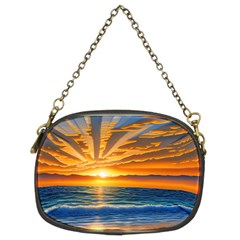 Sunset Scenic View Photography Chain Purse (two Sides) by GardenOfOphir