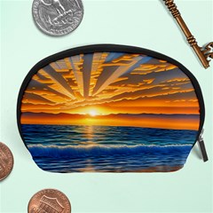 Sunset Scenic View Photography Accessory Pouch (large) by GardenOfOphir