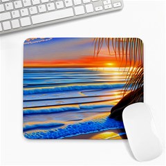 Tropical Sunset Large Mousepad by GardenOfOphir