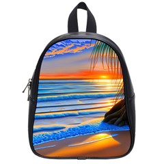 Tropical Sunset School Bag (small) by GardenOfOphir