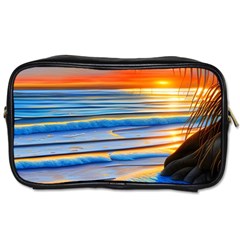 Tropical Sunset Toiletries Bag (one Side) by GardenOfOphir