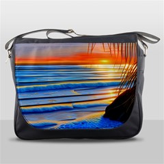 Tropical Sunset Messenger Bag by GardenOfOphir