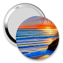 Tropical Sunset 3  Handbag Mirrors by GardenOfOphir