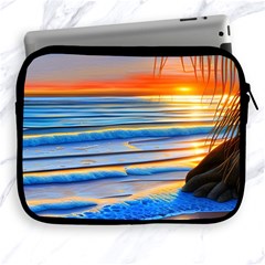 Tropical Sunset Apple Ipad 2/3/4 Zipper Cases by GardenOfOphir