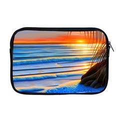 Tropical Sunset Apple Macbook Pro 17  Zipper Case by GardenOfOphir