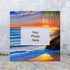 Tropical Sunset White Box Photo Frame 4  X 6 