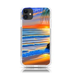 Tropical Sunset Iphone 11 Tpu Uv Print Case