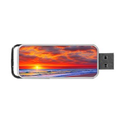 Golden Sun Portable Usb Flash (two Sides) by GardenOfOphir