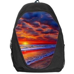 Golden Sun Backpack Bag by GardenOfOphir