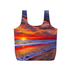 Golden Sun Full Print Recycle Bag (s) by GardenOfOphir