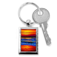 Island Dreams Key Chain (rectangle) by GardenOfOphir