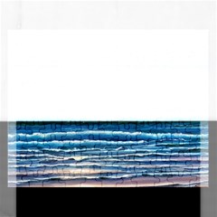 Sunset Beach Waves Rectangular Jigsaw Puzzl