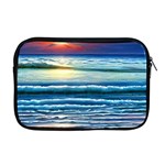 Sunset Beach Waves Apple MacBook Pro 17  Zipper Case Front