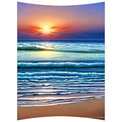 Sunset Beach Waves Back Support Cushion