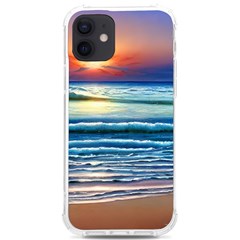 Sunset Beach Waves iPhone 12/12 Pro TPU UV Print Case