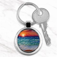 Nature s Beauty Key Chain (round) by GardenOfOphir