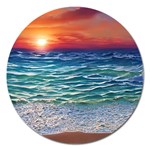 Nature s Beauty Magnet 5  (Round) Front