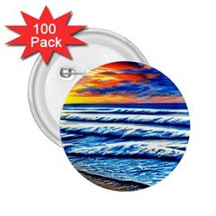 Sandy Beach Dreams 2 25  Buttons (100 Pack)  by GardenOfOphir