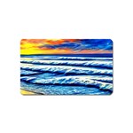 Sandy Beach Dreams Magnet (Name Card) Front