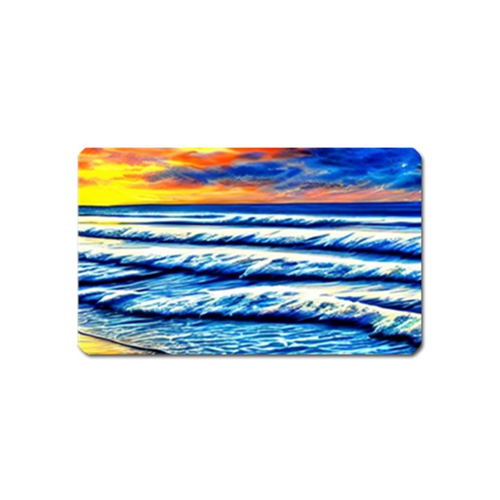 Sandy Beach Dreams Magnet (Name Card)