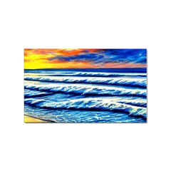 Sandy Beach Dreams Sticker Rectangular (10 Pack) by GardenOfOphir