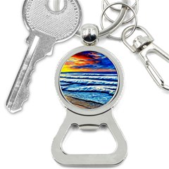 Sandy Beach Dreams Bottle Opener Key Chain by GardenOfOphir